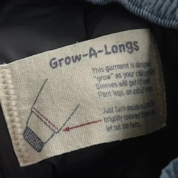 Land's End Winter Ski Squall Snow Pants Waterproof Insulated Gray Size  3T - Picture 6 of 9